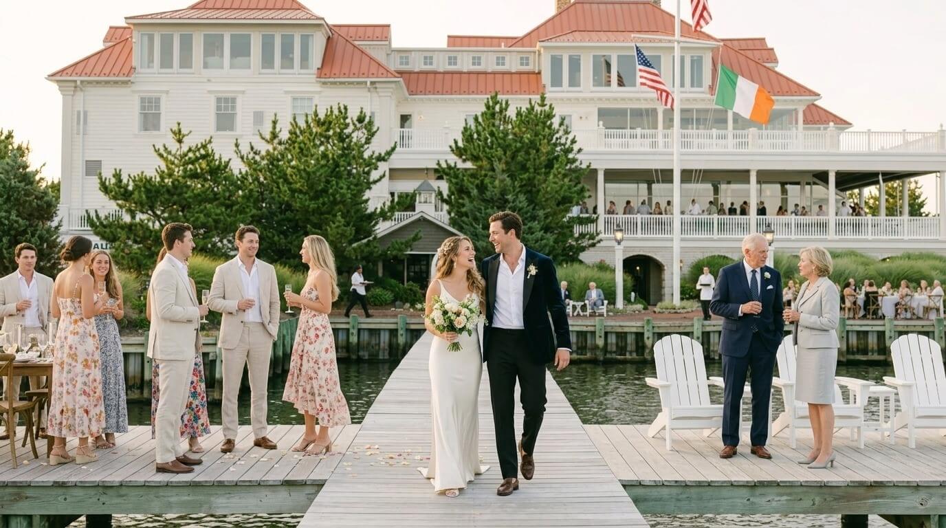 Wedding in Mallard Island Yacht Club (Manahawkin)